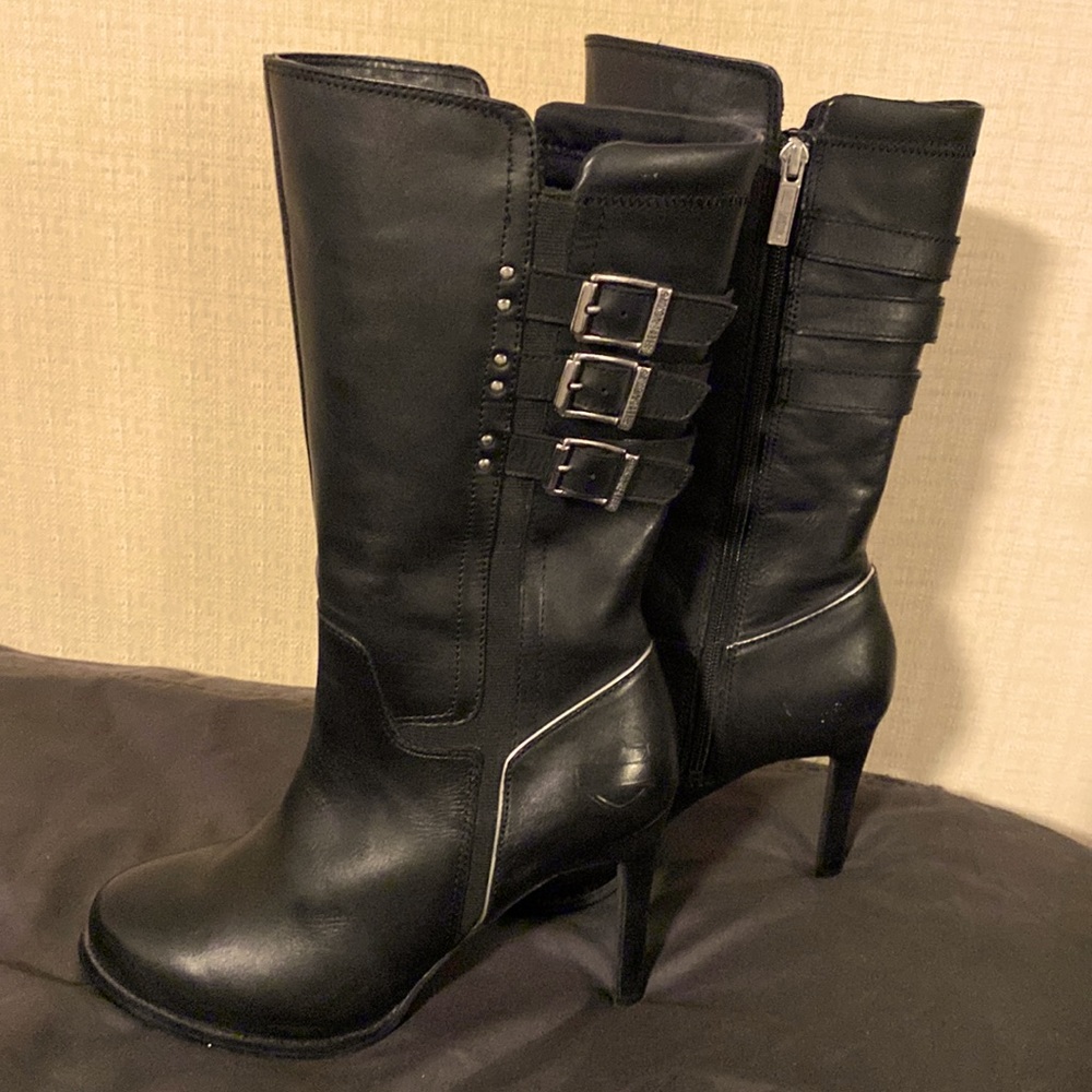 Gorgeous Harley-Davidson heeled boots
